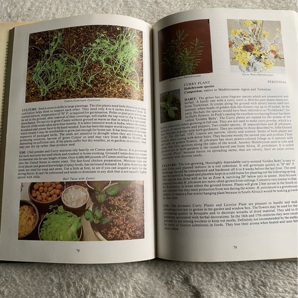 Parks Success With Herbs hardcover 1980 illustrated - Picture 4 of 10